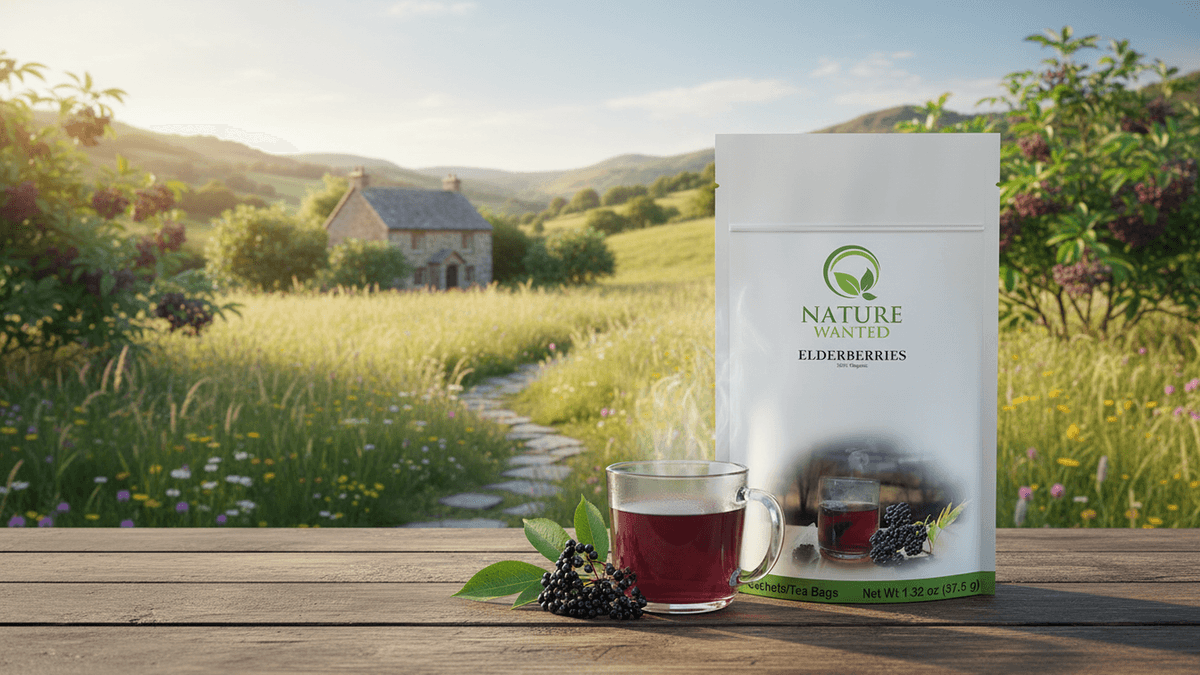 Nature Wanted Elderberry Tea ingredients and nutrition facts